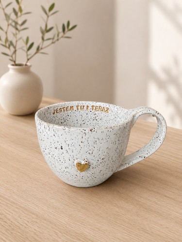 Kubek 400 ml stracciatella jestem tu i teraz.jpg