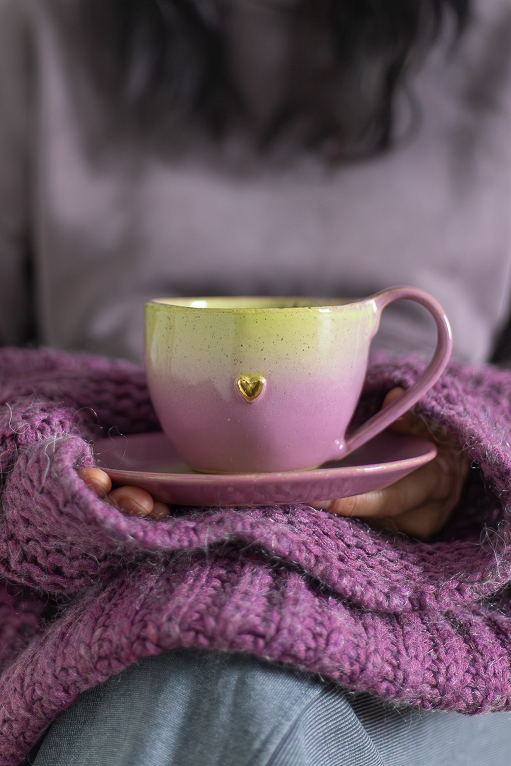 filiżanka handmade z afirmacją na Dzień Kobiet – prezent personalizowany dla niej